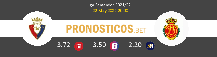 Osasuna vs Mallorca Pronostico (22 May 2022) 1
