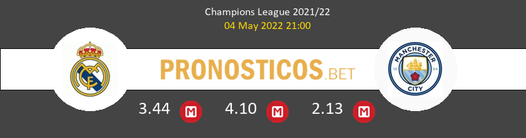 Real Madrid vs Manchester City Pronostico (4 May 2022) 1