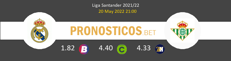 Real Madrid vs Real Betis Pronostico (20 May 2022) 1