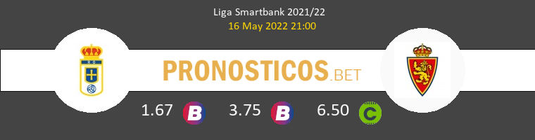 Real Oviedo vs Zaragoza Pronostico (16 May 2022) 1