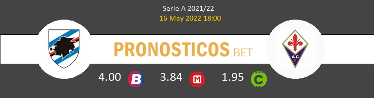 Sampdoria vs Fiorentina Pronostico (16 May 2022) 1