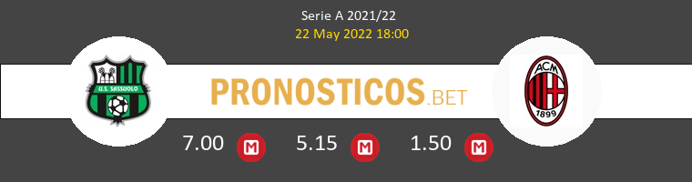 Sassuolo vs Milan Pronostico (22 May 2022) 1