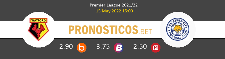 Watford vs Leicester Pronostico (15 May 2022) 1