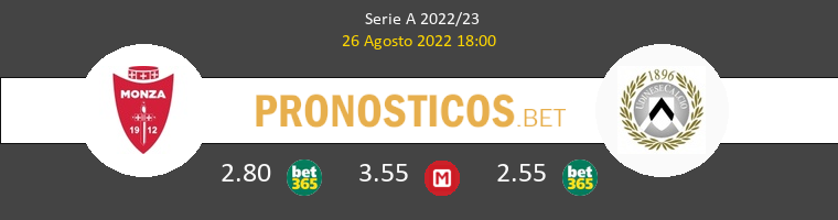 AC Monza vs Udinese Pronostico (26 Ago 2022) 1
