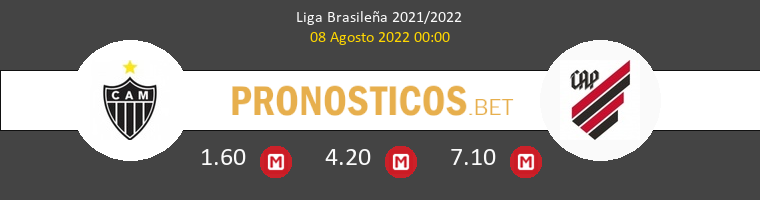 Atl. Mineiro vs Athletico Paranaense Pronostico (8 Ago 2022) 1