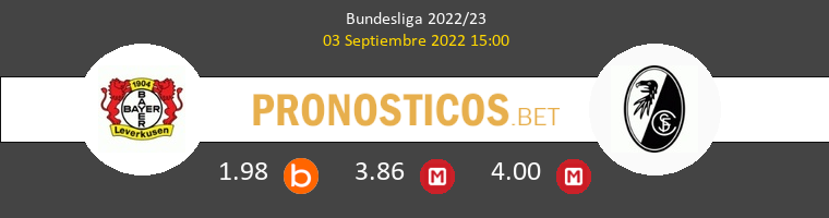 Bayer Leverkusen vs SC Freiburg Pronostico (3 Sep 2022) 1