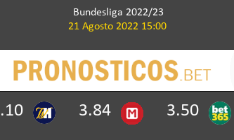 Eintracht Frankfurt vs Colonia Pronostico (21 Ago 2022) 2