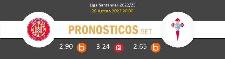 Girona vs Celta Pronostico (26 Ago 2022) 1