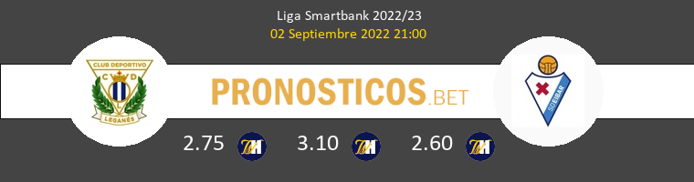 Leganés vs Eibar Pronostico (2 Sep 2022) 1