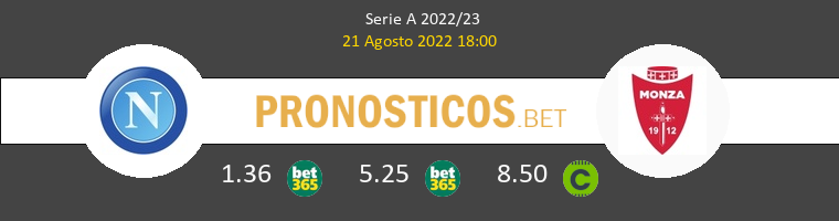 Napoli vs AC Monza Pronostico (21 Ago 2022) 1