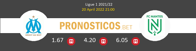 Marsella vs Nantes Pronostico (20 Ago 2022) 1