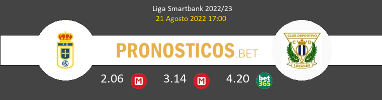 Real Oviedo vs Leganés Pronostico (21 Ago 2022) 1