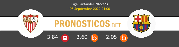 Sevilla vs Barcelona Pronostico (3 Sep 2022) 1