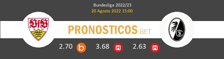Stuttgart vs SC Freiburg Pronostico (20 Ago 2022) 1