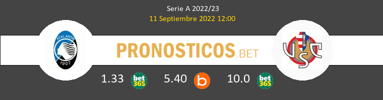Atalanta vs Cremonese Pronostico (11 Sep 2022) 1