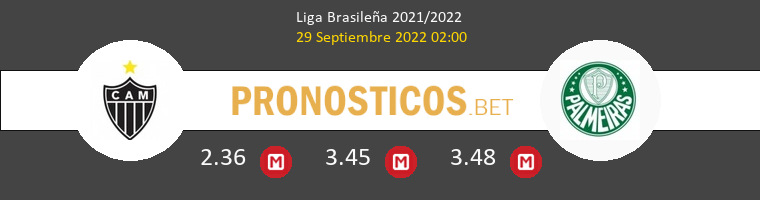 Atl. Mineiro vs Palmeiras Pronostico (29 Sep 2022) 1