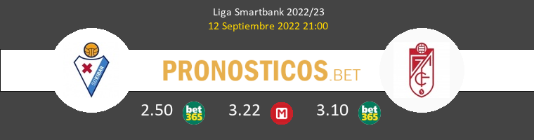 Eibar vs Granada Pronostico (12 Sep 2022) 1