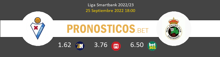Eibar vs Racing de Santander Pronostico (25 Sep 2022) 1