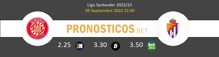 Girona vs Real Valladolid Pronostico (9 Sep 2022) 1
