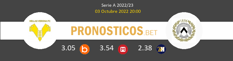 Hellas Verona vs Udinese Pronostico (3 Oct 2022) 1