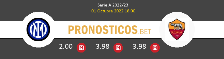 Inter vs Roma Pronostico (1 Oct 2022) 1