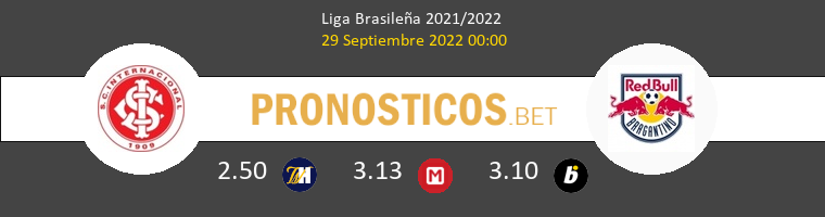 Internacional vs RB Bragantino Pronostico (29 Sep 2022) 1