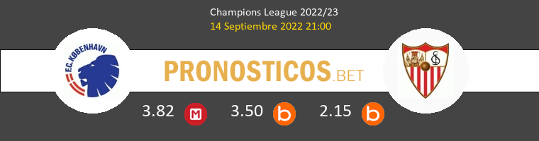 Kobenhavn vs Sevilla Pronostico (14 Sep 2022) 1