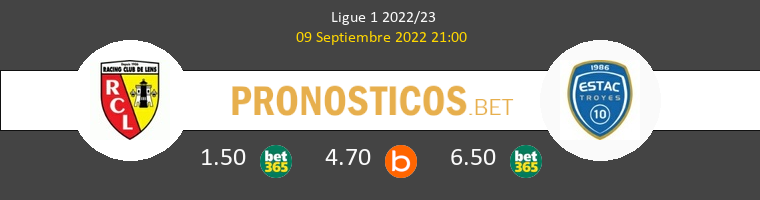 Lens vs Troyes Pronostico (9 Sep 2022) 1