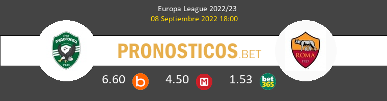 Ludogorets vs Roma Pronostico (8 Sep 2022) 1