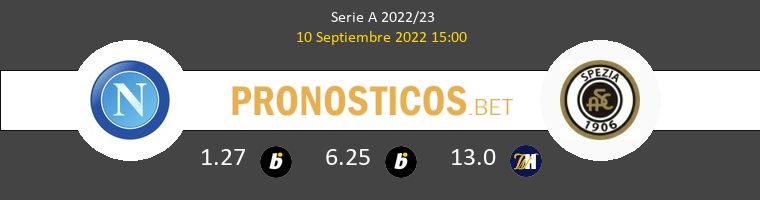 Nápoles vs Spezia Pronostico (10 Sep 2022) 1