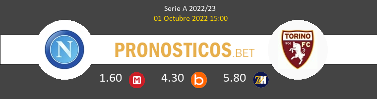 Nápoles vs Torino Pronostico (1 Oct 2022) 1