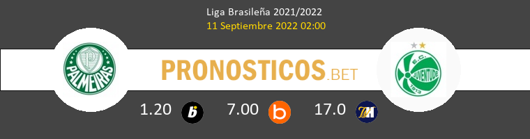Palmeiras vs EC Juventude Pronostico (11 Sep 2022) 1