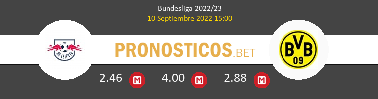 RB Leipzig vs Borussia Pronostico (10 Sep 2022) 1
