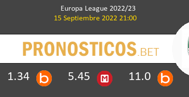 Real Betis vs Ludogorets Pronostico (15 Sep 2022) 4