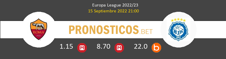 Roma vs HJK Helsinki Pronostico (15 Sep 2022) 1