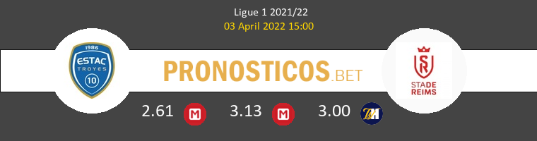 Troyes vs Stade de Reims Pronostico (2 Oct 2022) 1