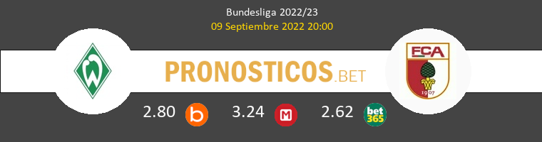 Werder Bremen vs FC Augsburg Pronostico (9 Sep 2022) 1