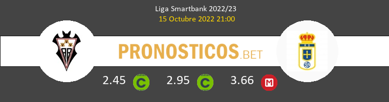 Albacete vs Real Oviedo Pronostico (15 Oct 2022) 1