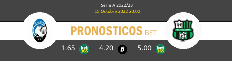 Atalanta vs Sassuolo Pronostico (15 Oct 2022) 1