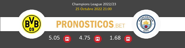 Borussia vs Manchester City Pronostico (25 Oct 2022) 1