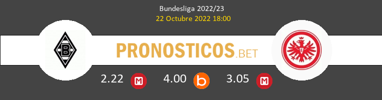 B. Mönchengladbach vs Eintracht Frankfurt Pronostico (22 Oct 2022) 1