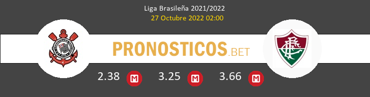 Corinthians vs Fluminense Pronostico (27 Oct 2022) 1