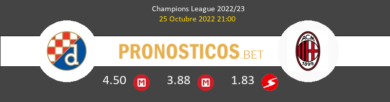 Dinamo Zagreb vs Milan Pronostico (25 Oct 2022) 1