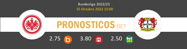 Eintracht Frankfurt vs Bayer Leverkusen Pronostico (15 Oct 2022) 1