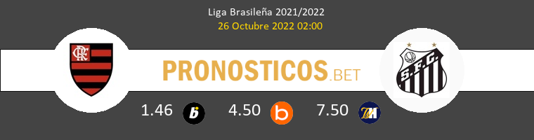 Flamengo vs Santos FC Pronostico (26 Oct 2022) 1