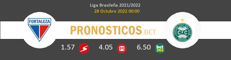 Fortaleza EC vs Coritiba Pronostico (28 Oct 2022) 1