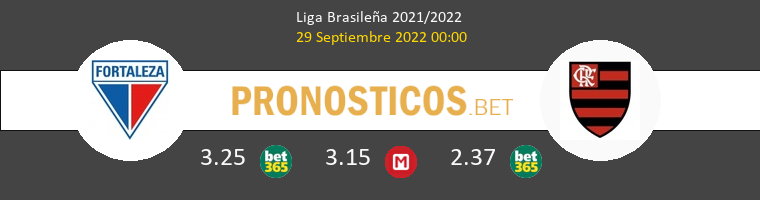 Fortaleza EC vs Flamengo Pronostico (29 Sep 2022) 1
