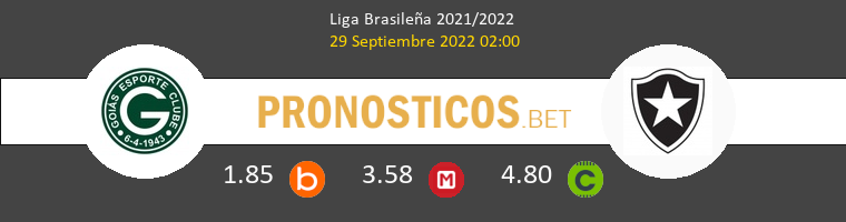 Goiás EC vs Botafogo Pronostico (29 Sep 2022) 1