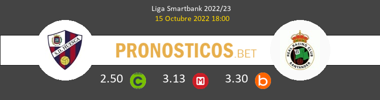 Huesca vs Racing de Santander Pronostico (15 Oct 2022) 1