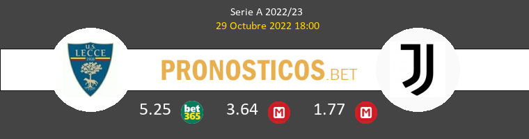 Lecce vs Juventus Pronostico (29 Oct 2022) 1